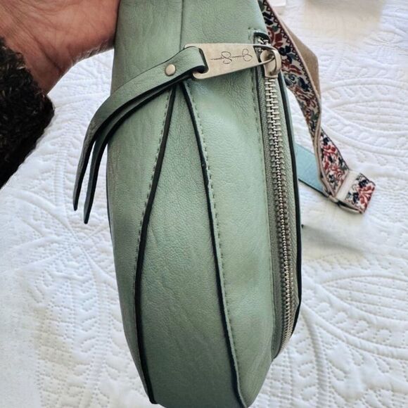 Jessica Simpson Sierra 2 way Crossbody Shoulder Purse Bag Dusty Jade NEW - Picture 6 of 6